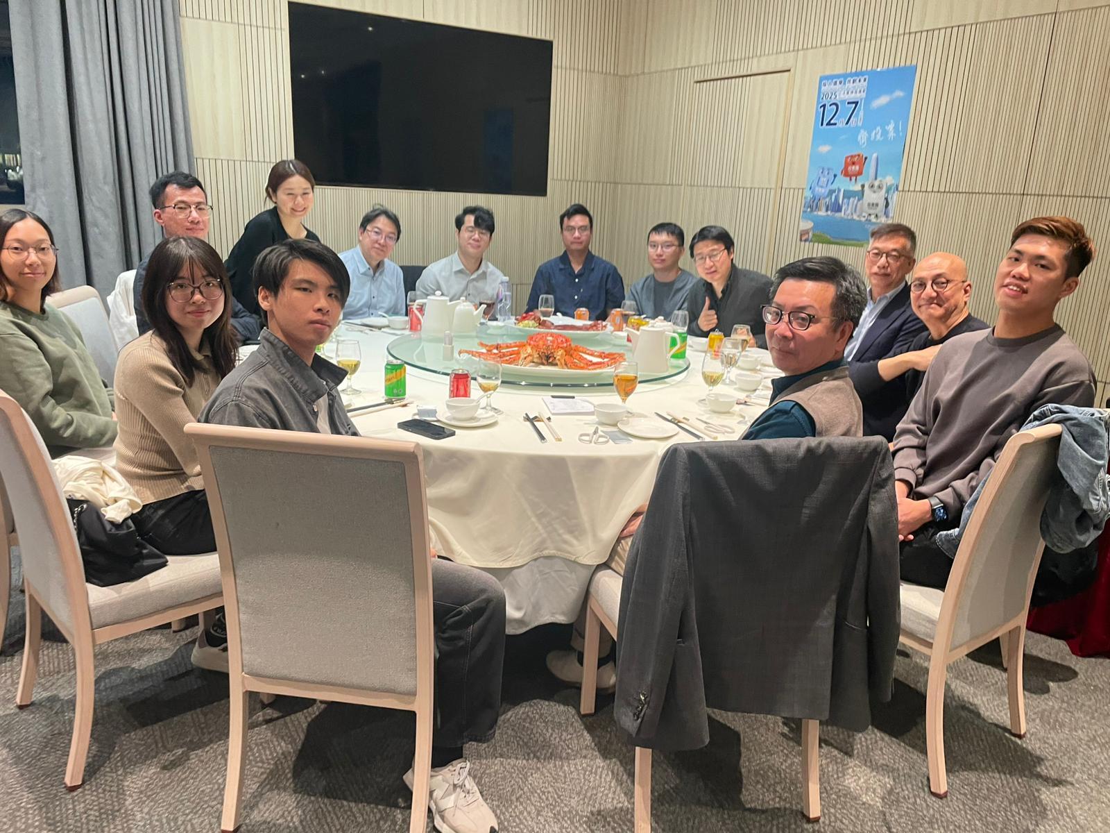 Celebratory dinner at Seasons Restaurant