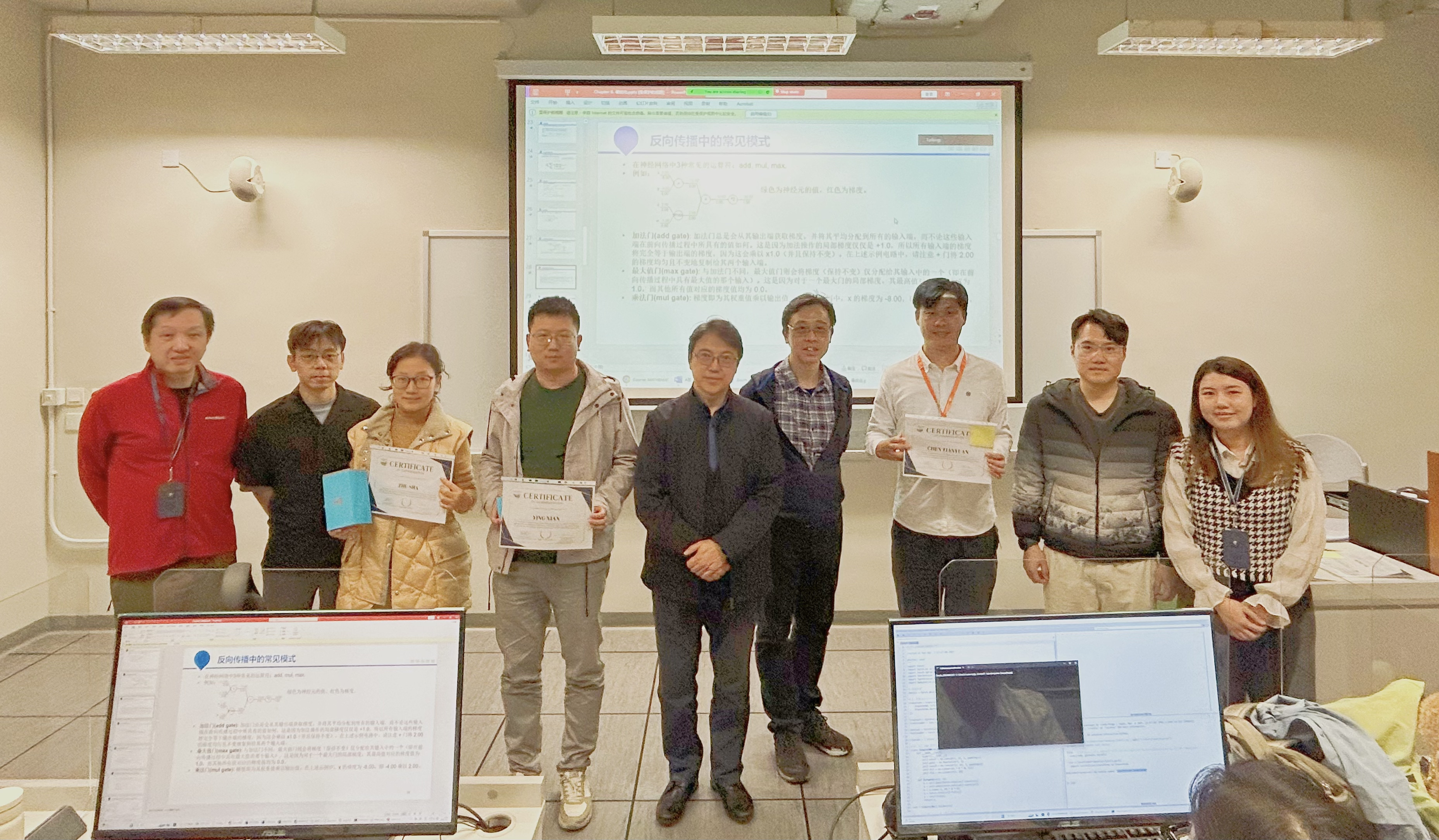 Group photo of Class Leaders and faculty