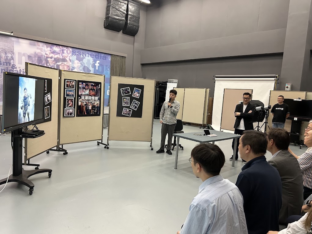 Art Tech Lab digital projection demonstration