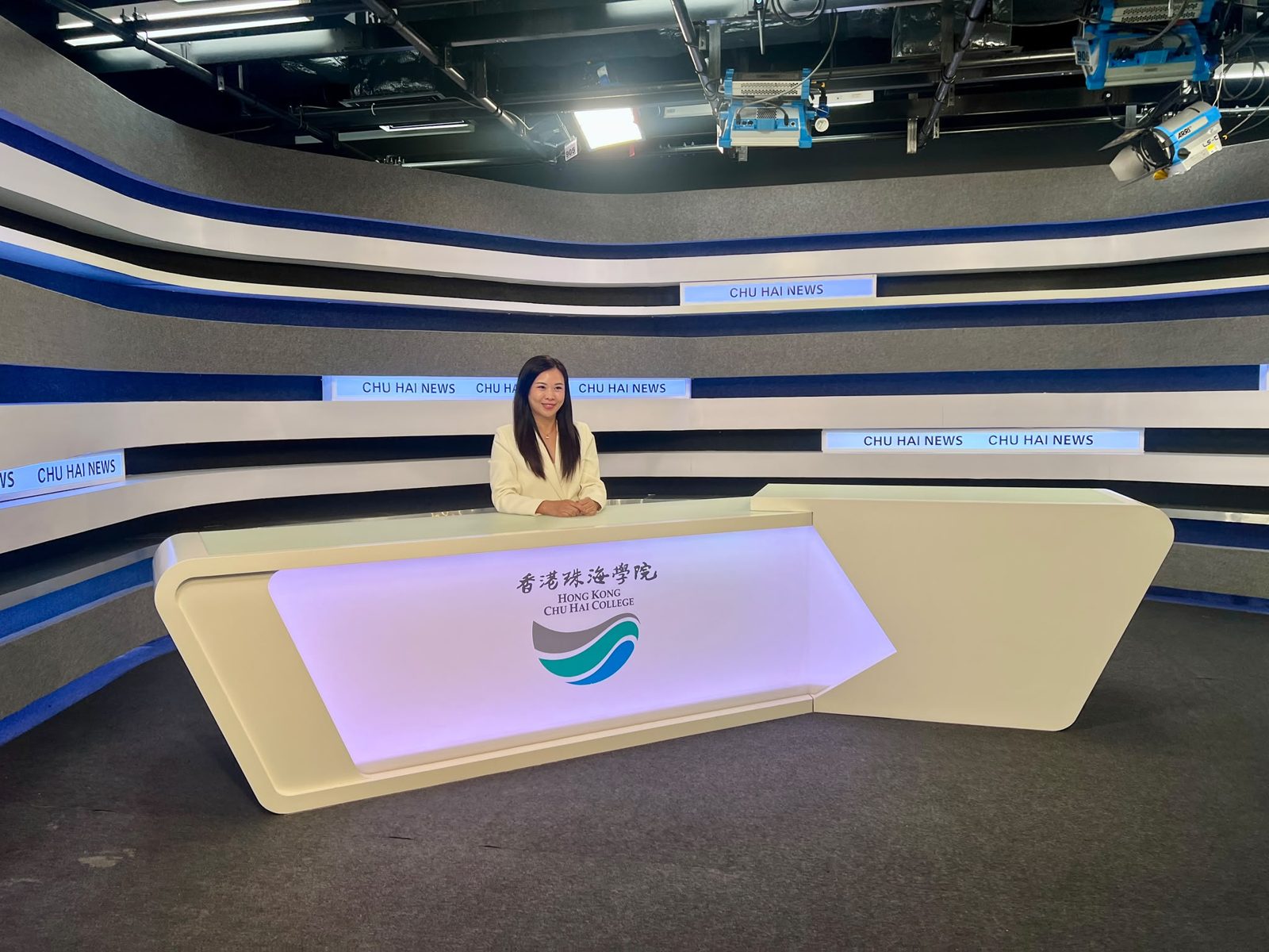 Chu Hai News studio visit